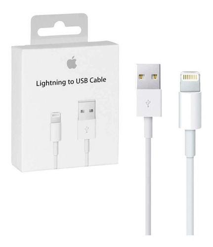 Kit 10 Cabos iPhone Apple 1 Linha Lightning 1 Metro E75 