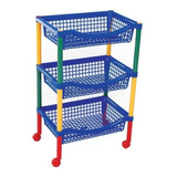 Organizador Canasta Canastilla Apilable Cocina Hogar Trabajo