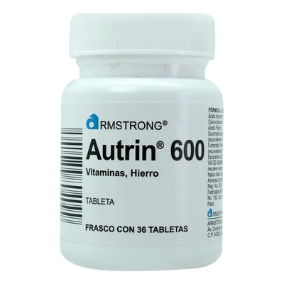 Autrin 600 Tableta, 36 Tabletas | Envío gratis