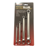 Juego De Llaves Torx Hembra 4 Pzs Del 6 Al 24 Eurotech 