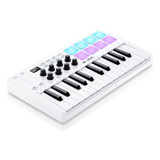 M-wave Controlador De Teclado Midi Usb De 25 Teclas Con 8 A.