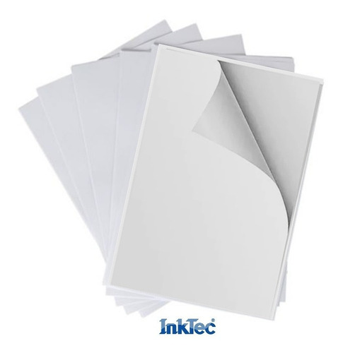 Papel Adhesivo Foto Glossy A4 Paquete Con 50pzs Inkjet