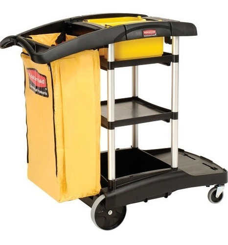 Carro De Limpieza De Alta Capacidad 9t72 Rubberrmaid