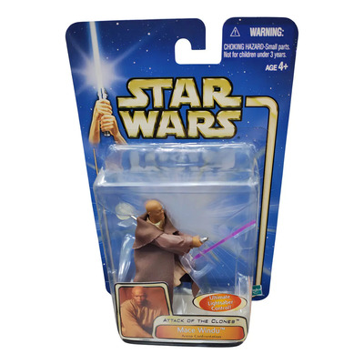 Figura Star Wars Saga Aotc. Mace Windu Arena Confrontation | Meses sin interés