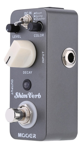 Pedal De Efectos Verbo De Efectos For Reverb Mooer Shim