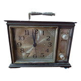 Antiguo Reloj De Mesa Tokio Clock Musical Alarma. 