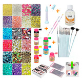 Kit Manicure Para Fazer Adesivos Artesanais