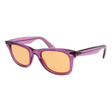 Ray Ban Rb2140 6613/13 Wayfarer Colorblock Morado Amarillo