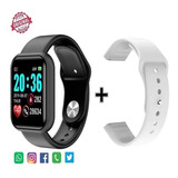Smartwatch Para Celulares iPhone Motorola Xiaomi 2 Pulseiras