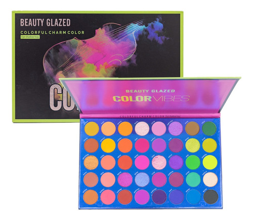 Sombras Color Vibes Beauty Glaz - g a $971