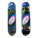 Skate Profesional Ez Life Doble Cola Rueda Silicona Patineta