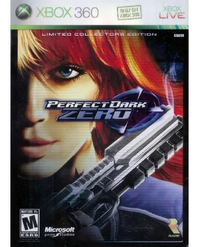 Perfect Dark Zero Edição Limitada Xbox 360 - 16+ Anos