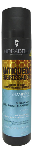  Shampoo Antiqueda Engrossador De Fios Hidrabell Plus 285ml