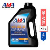Aceite Lubricante Motor Ama Nafta Diesel Gnc 15w40 4l