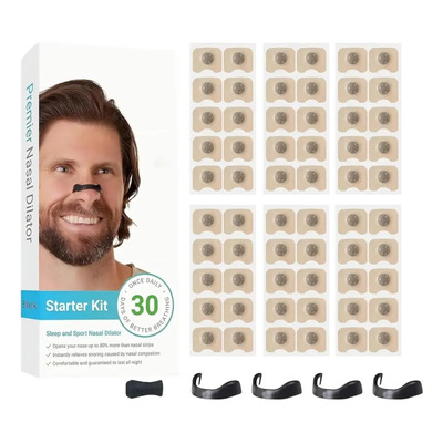 60pzs Kit De Dilatadores De Respiración Nasal Anti-ronquidos | MercadoLibre