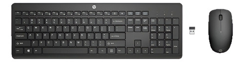  Combo Teclado Y Mouse Hp Inalámbrico 230 Negro