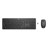  Combo Teclado Y Mouse Hp Inalámbrico 230 Negro