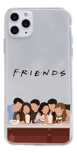 Funda Diseño Friends Protectora Para iPhone X Xs Max 11 Pro 