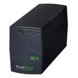 Ups Power Energy Se-500 500va Entrada Y Salida De 100v - 110v - 120v Ca Negro