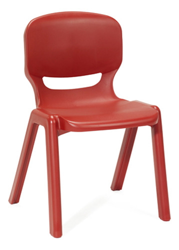 Silla Plastica Infantil 30x32x51cm Rojo Bighouse Mimbral