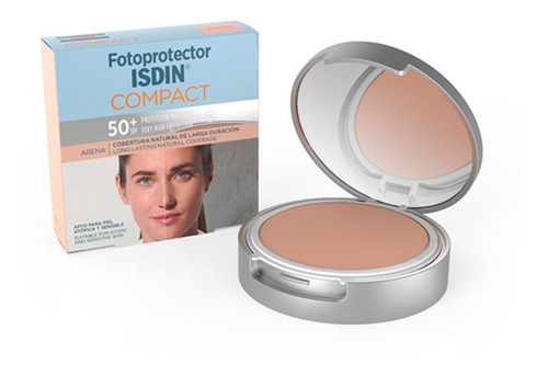 Isdin Fotoprotector 50+ Fps Libre Aceites Compacto Arena