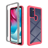 Funda De Color Liso Para Motorola Moto G60s