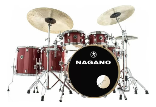 Bateria Nagano World Full Dwn 6 Peças