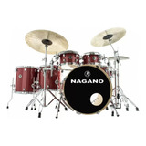 Bateria Nagano World Full Dwn 6 Peças