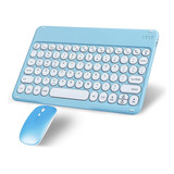 Combo De Teclado Y Mouse Bluetooth Inalámbrico, Portátil, Pe