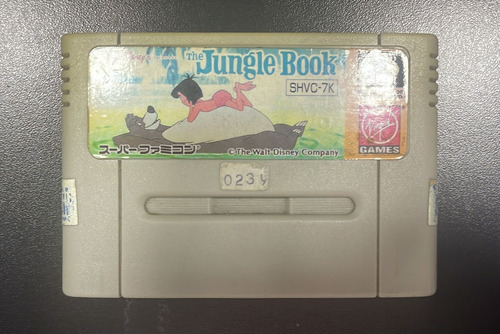 Fita The Jungle Book Snes Super Nintendo