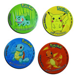 Posavasos De Tazos Pokemon - Pack De 4