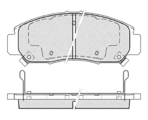 Pastillas Freno Para Acura Tsx 2.0- 2.4 Vtec 16v 03/ Del. Foto 2