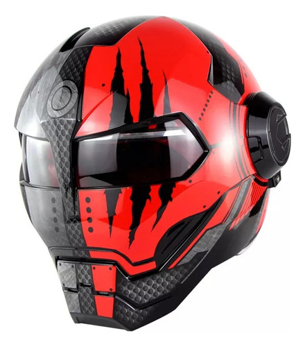 Casco Integral Handsome Cool Iron Mans S