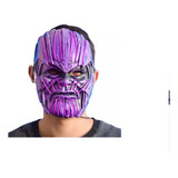 Mascara  Thanos  Con Luces Led  Disfraz Halloween Cotillon 
