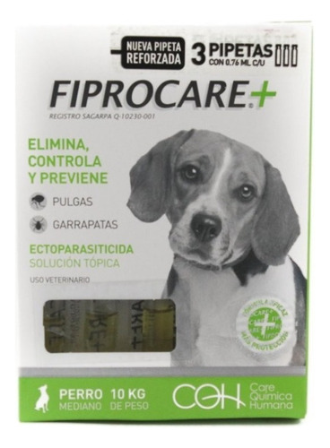 Ampolleta Fiprocare Cabello - Mediano