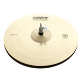 Chimbal Domene Crystal Series Hihats 15¨ Brilhante Em Bronze