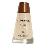 Covergirl Clean Makeup Foundation Normal Skin Ivory 105, 1