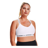 Top Under Armour Crossback Low Mujer Training Blanco