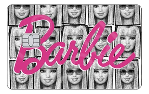  Sticker De Barbie Para Tarjeta De Crédito O Débito, 2 Pzs