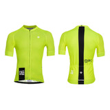 Jersey Ciclismo M/c Hombre Gw Alta Visibilidad Amarillo Neon