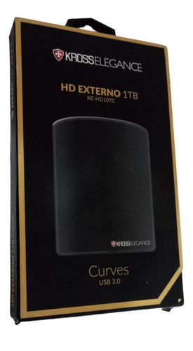 Hd Externo Curves 1 Tb Usb 3.0 Kross Elegance Ke-hd10tc