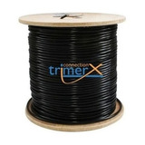 Cable Utp Cat6 23 Awg Negro 305 Mts Exterior Facturamos