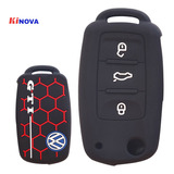 Funda Silicon Volkswagen Vw Jetta Vento Bora Gti 3 Botones