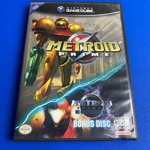 Metroid Prime Bonus Disc Gc Nintendo Game Cube Original