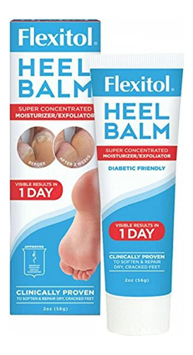 Flexitol Heel Balm 2ounce Tubos Paquete De 4