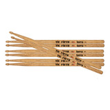 Vic Firth Terra P7at4pk Baquetas Paquete 4 Pares 7a Olivo Color Natural Tamaño 5a