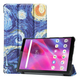 Funda Protectora Tablet Lenovo M8 Noche Estrellada + Lámina