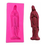 Tvoip 3d Solemn Virgin Mary Styling Fondant Chocolate Jabón 