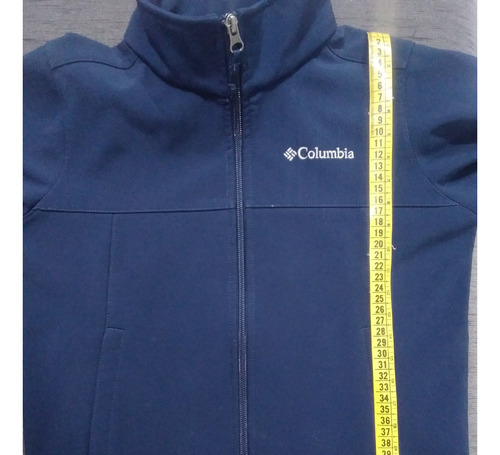 Campera Impermeable Tipo Neoprene Columbia 6-7 Años Colegial