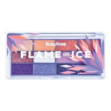 Paleta Sombras Flame And Ice Ruby Rose - Makeup San Isidro